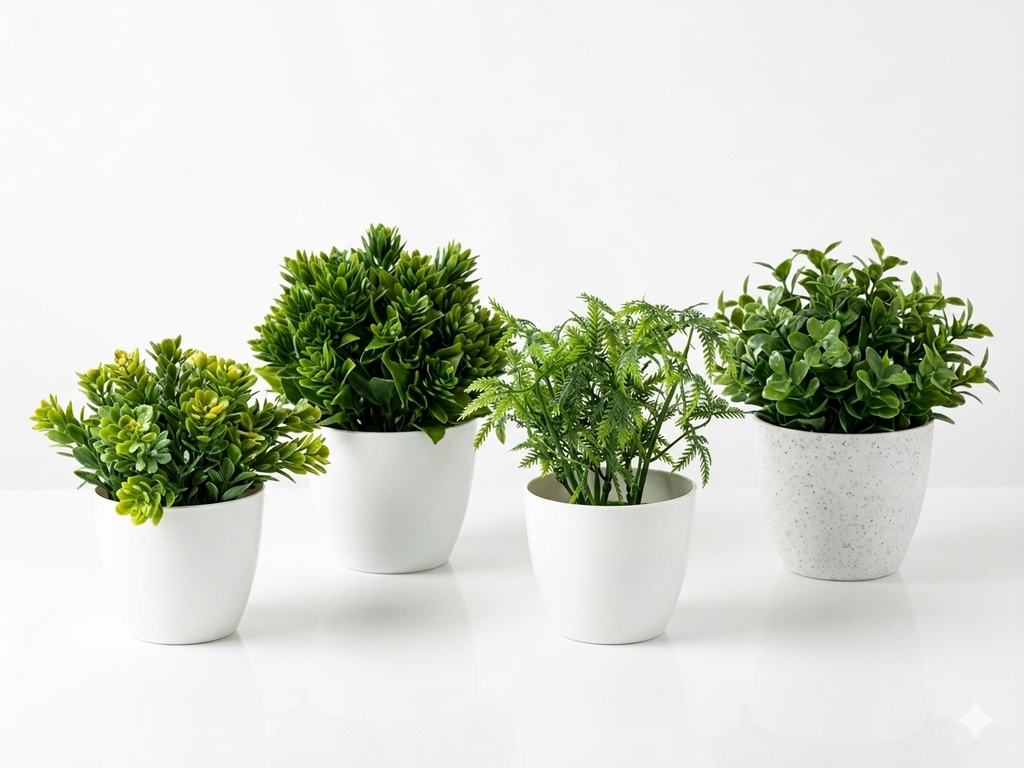 Set of 4 of ORO mini Pots