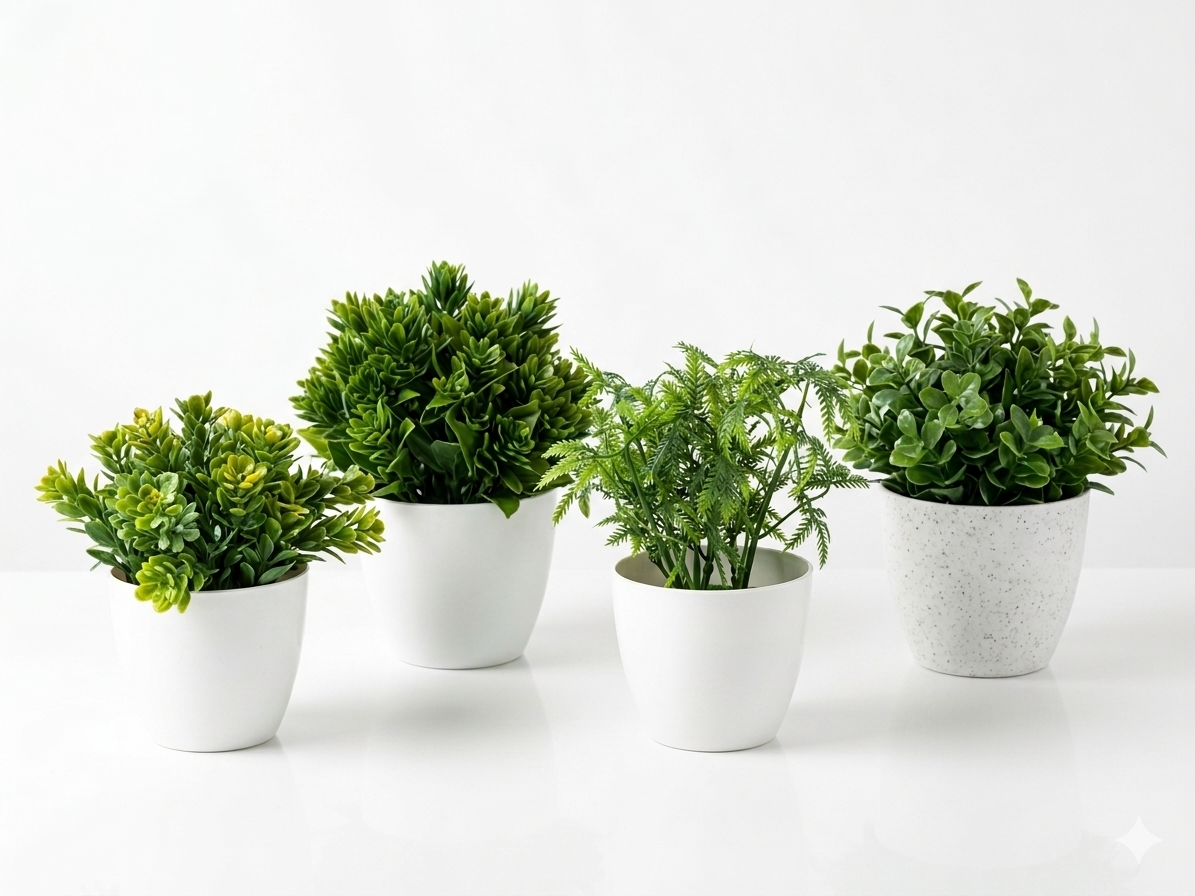 Set of 4 of ORO mini Pots