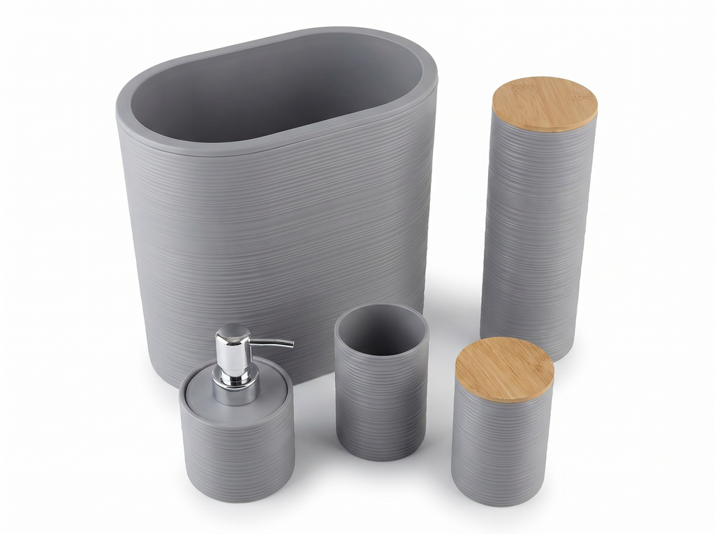 Frost Line Bath Collection Grey