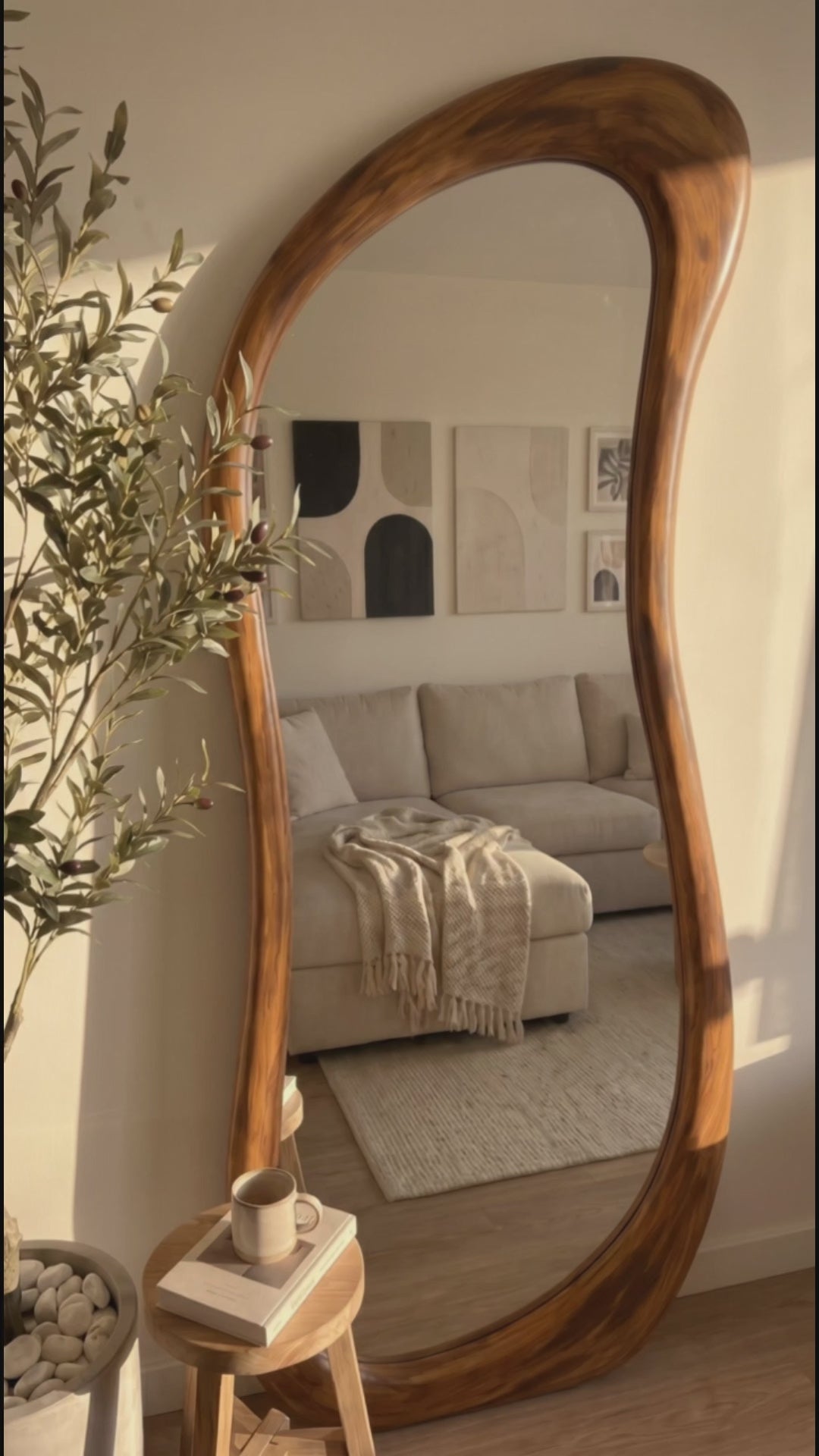 Terra Wave Mirror